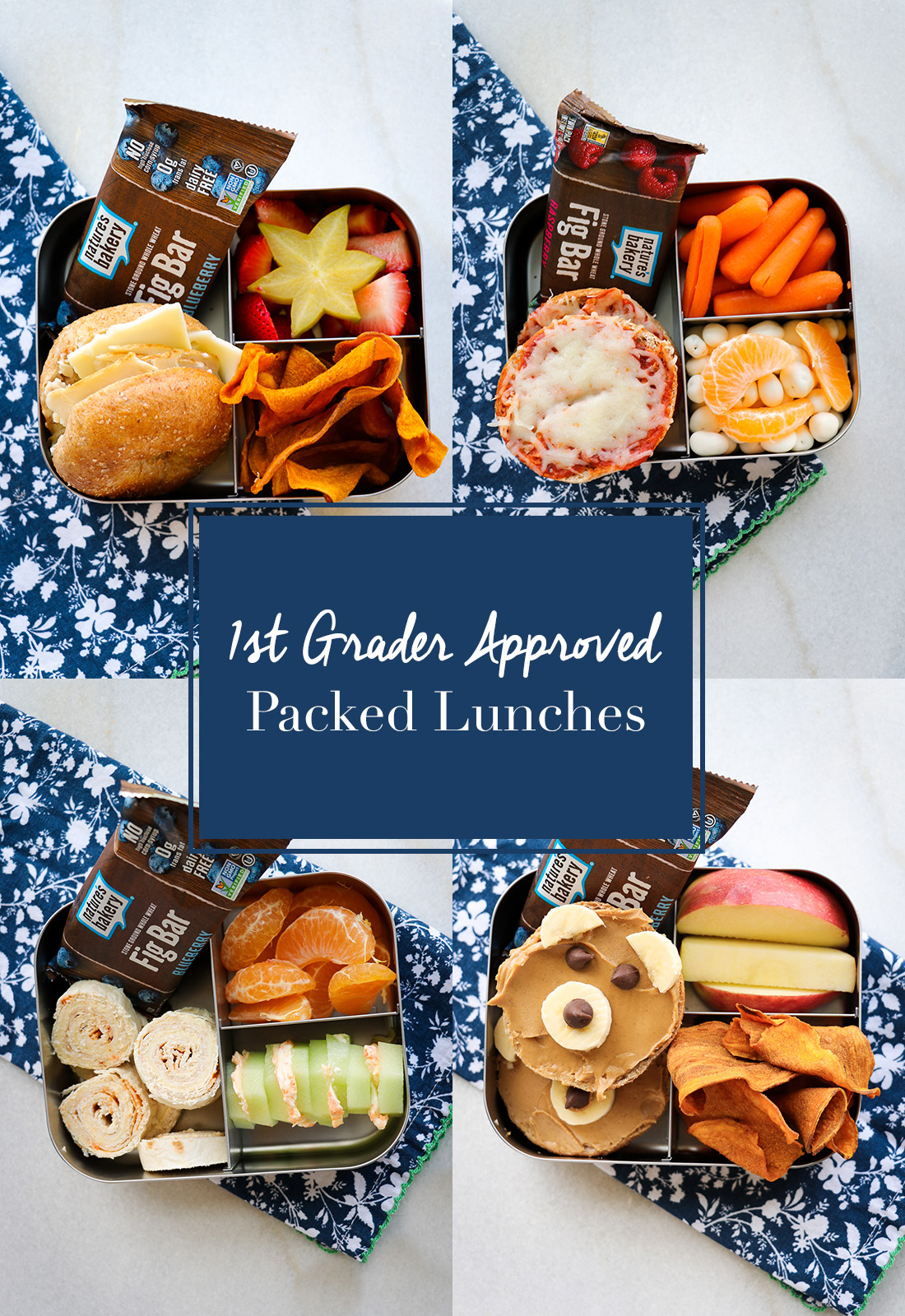 1st grader approved packed lunches