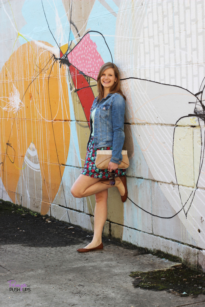 Spring Floral Outfit - Pumps & Push Ups