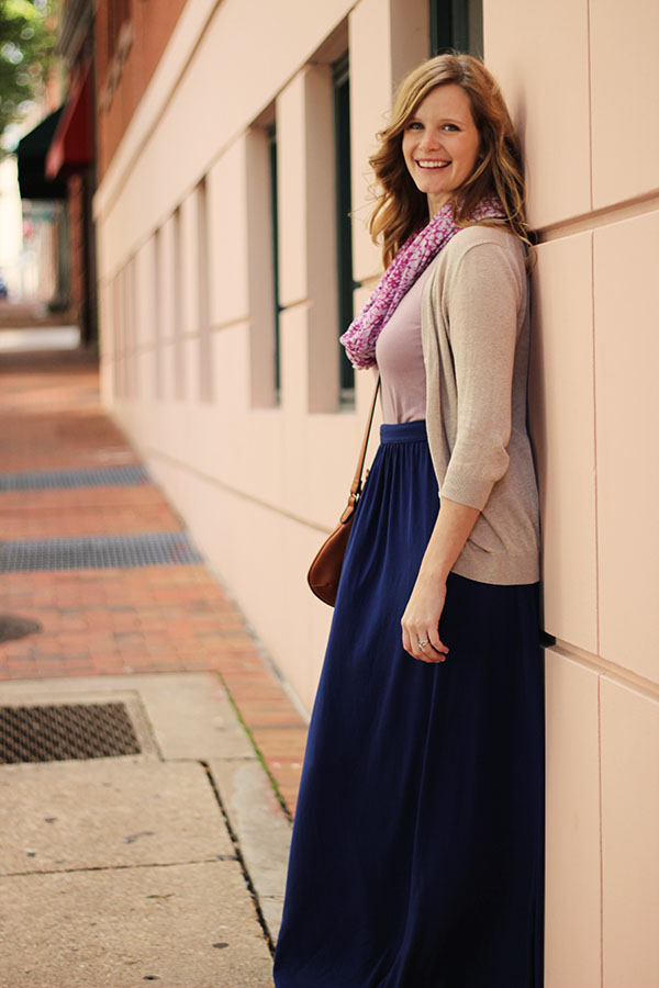 maxi dress for fall 