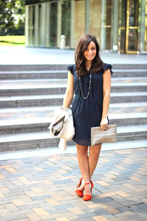 Navy Dress