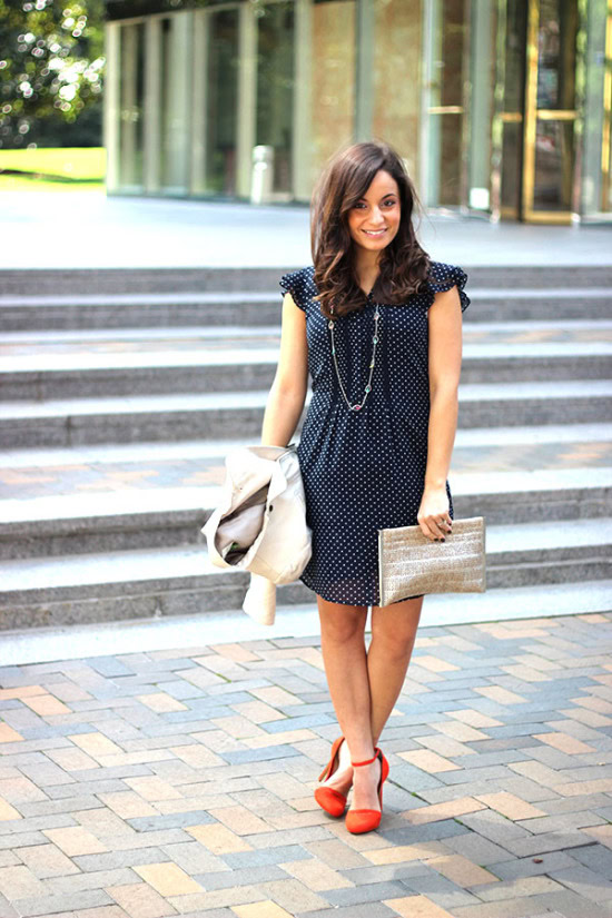 navy dress pumps