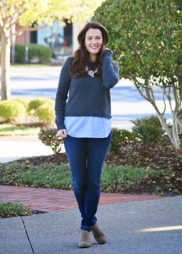 Sweater Knit (and Oh, Hey Girl! Link-Up) - Pumps & Push Ups