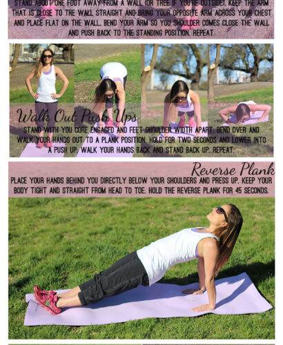 An upper body workout for women - Pumps and Push-Ups