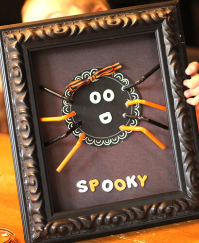 Spooky Spider - Fall Toddler Craft