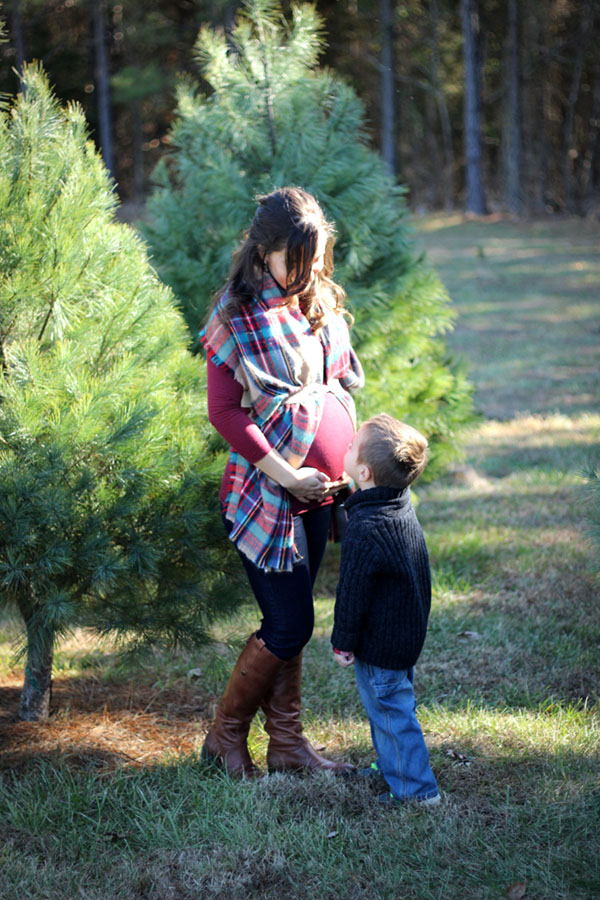 maternity pictures, target blanket scarf and penny sam edelman boots