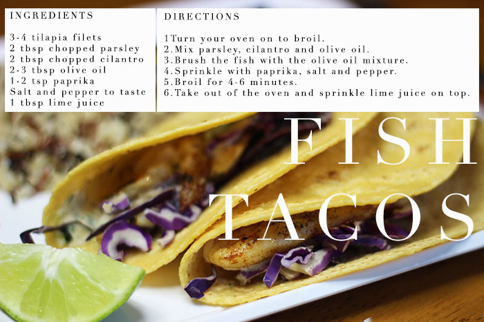 Healthy Fish Taco Recipe 