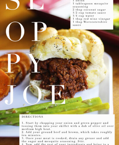 sloppy joe recipe