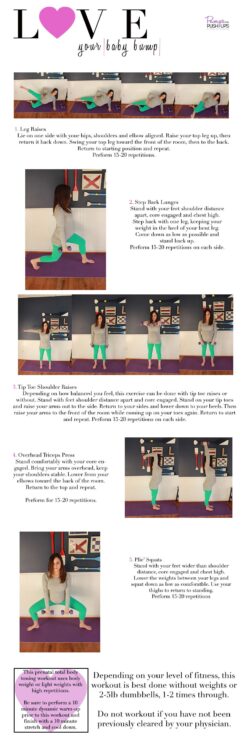 love your baby bump- prenatal fitness