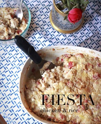 Fiesta Chicken & Rice - full of flavor, healthy ingredients