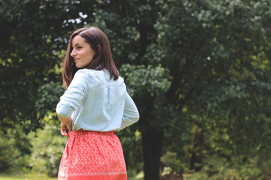 Fall Transition Skirt | Pumps and Push-Ups