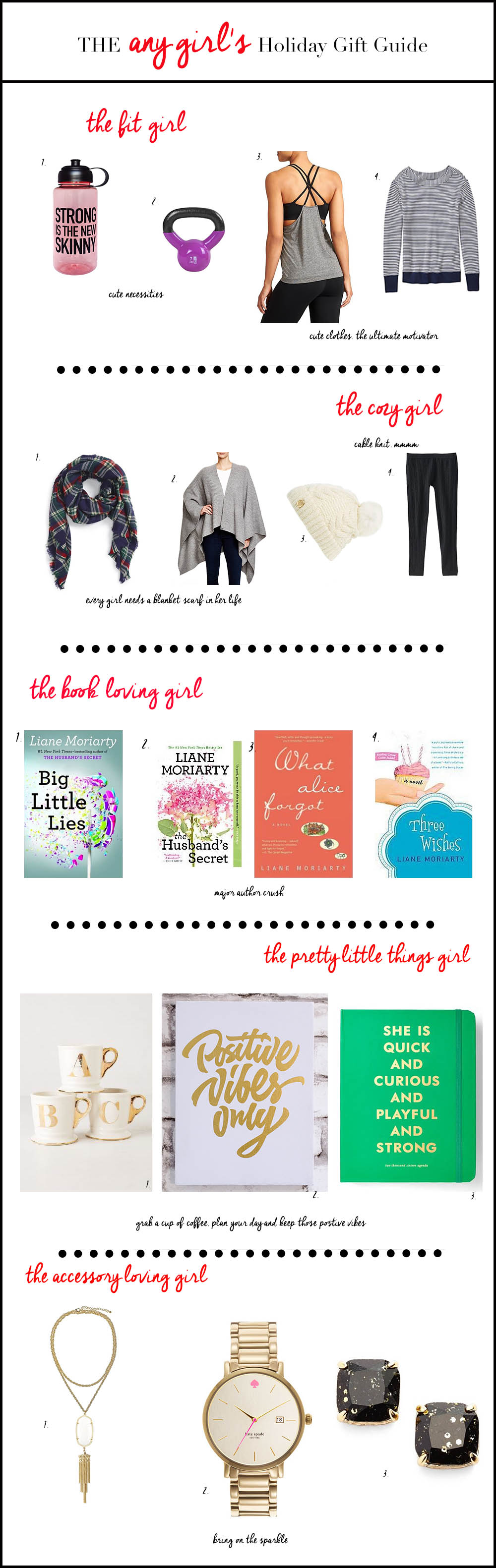 Holiday Gift Guide for Any Girl In Your Life