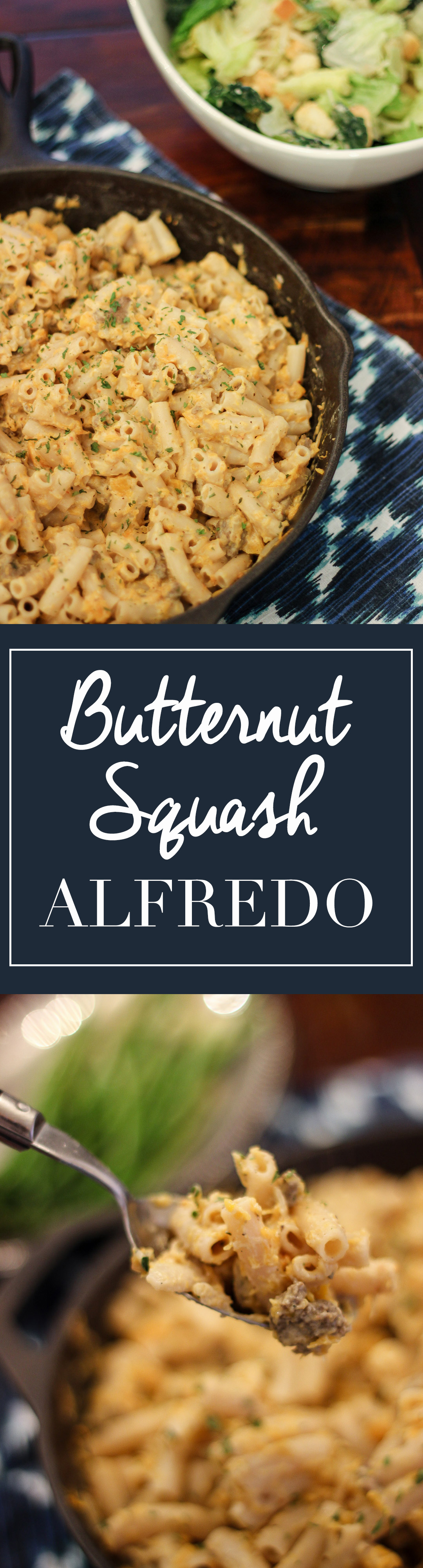 Butternut Squash Alfredo