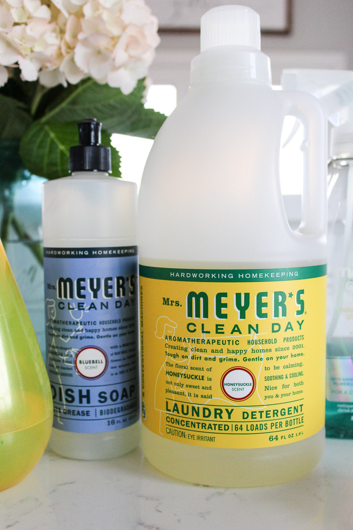 My Go-To Cleaning Products | Pumps & Push Ups Mrs Meyers Stainless Steel Cleaner