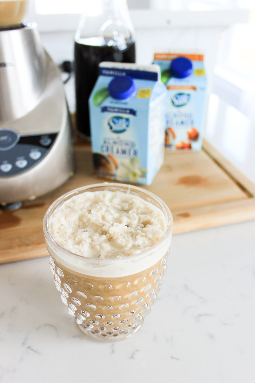 Dairy Free Frappuccino with Silk Almond Creamer