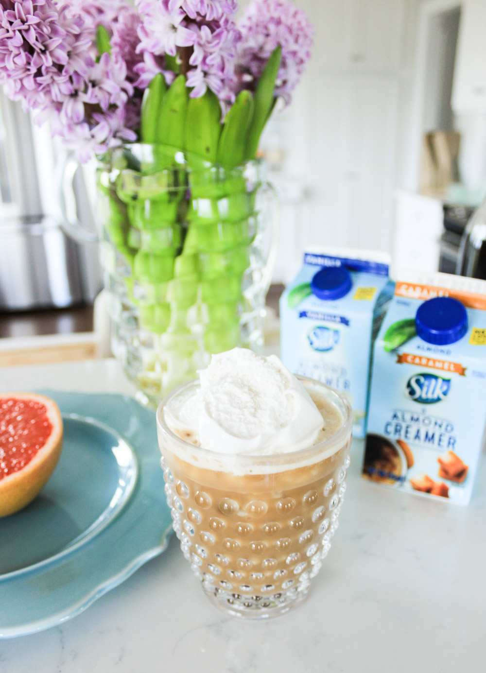 Dairy Free Frappuccino with Silk Almond Creamer