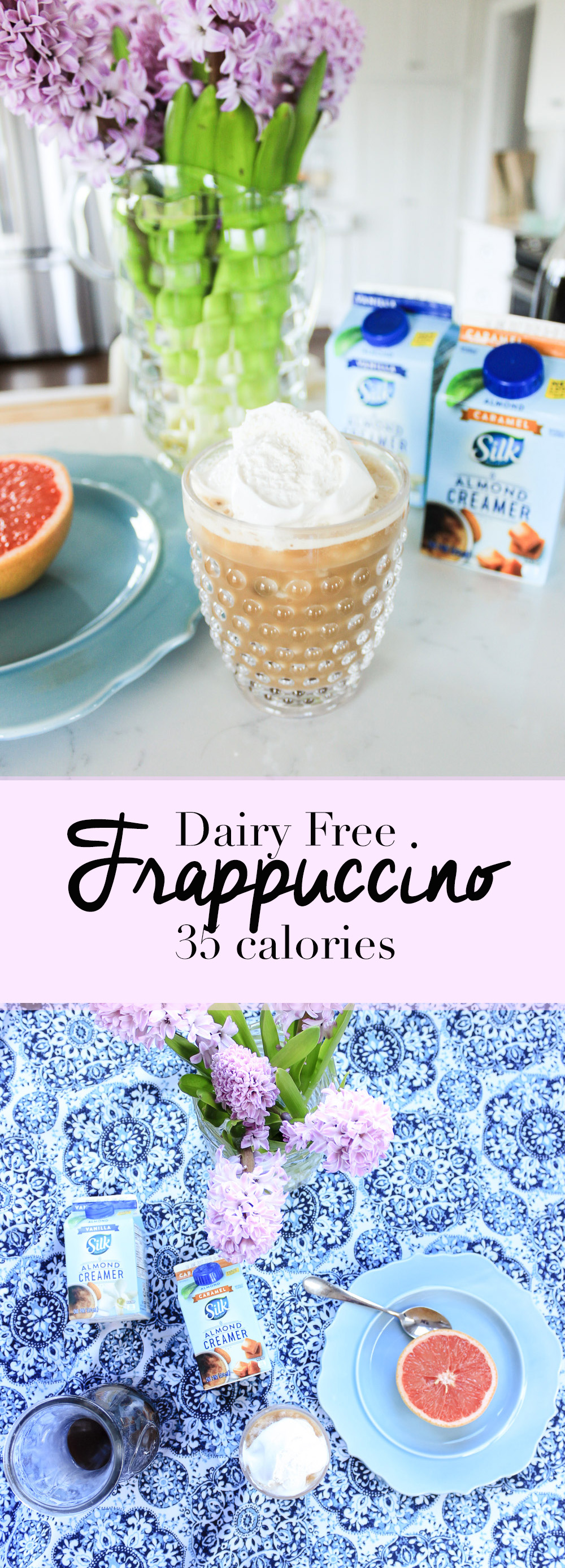 Dairy Free Frappuccino with Silk Almond Creamer