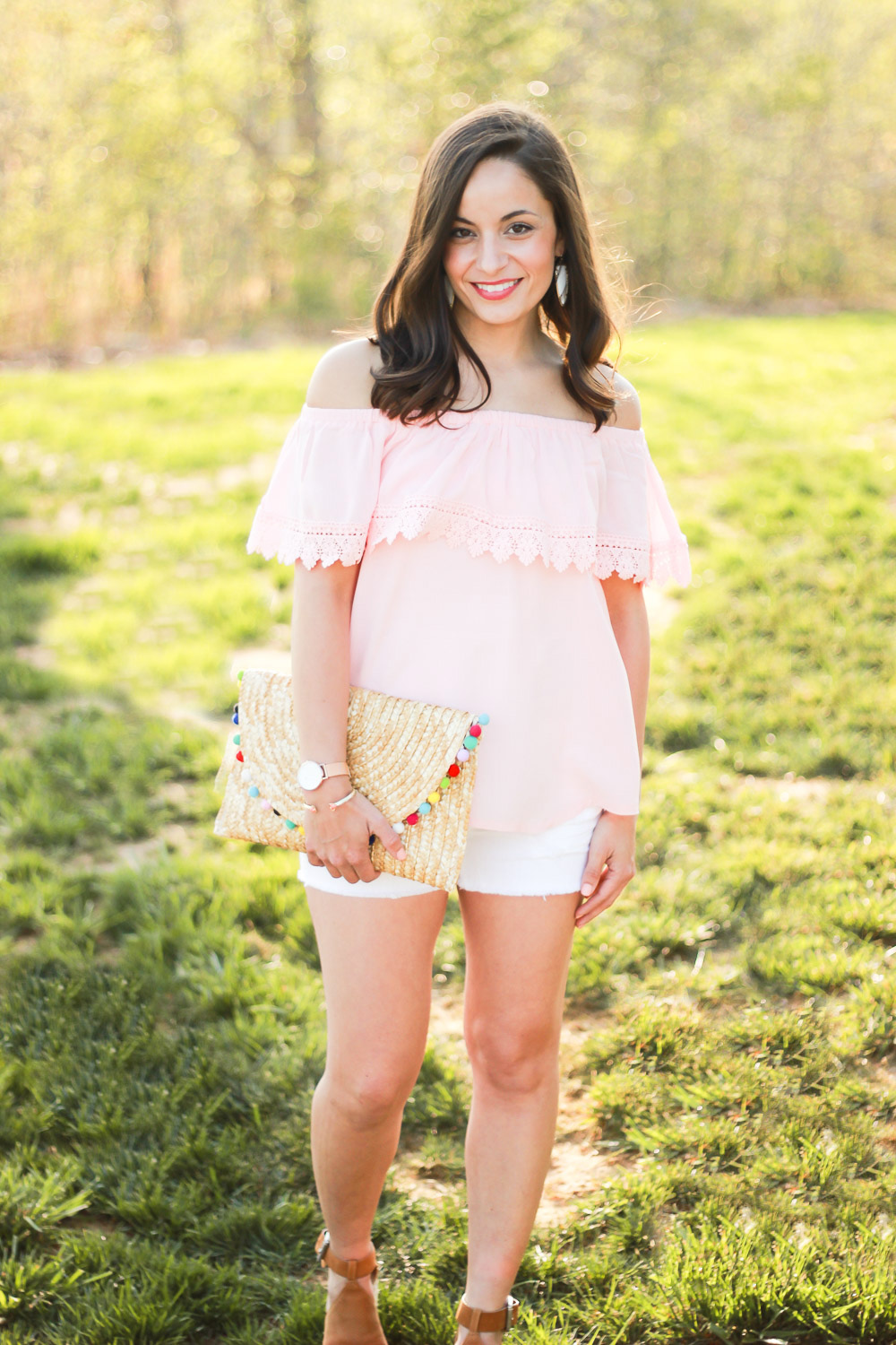 Blush OTS top outfit