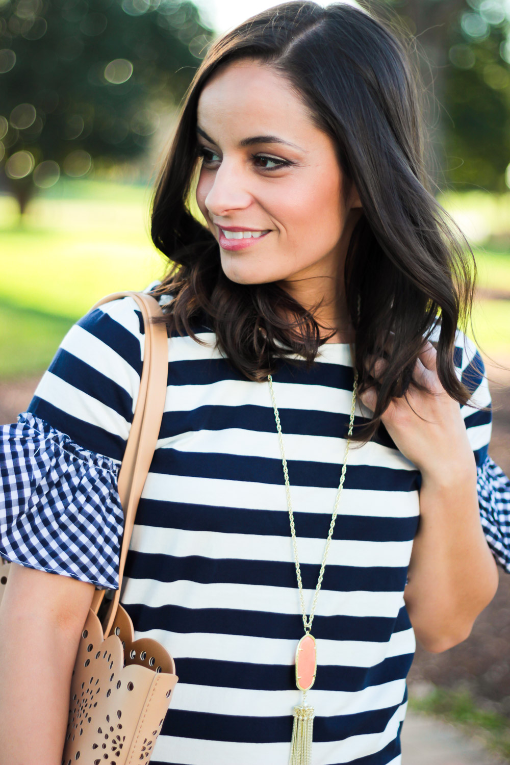 J. Crew Ruffle Sleeve Top