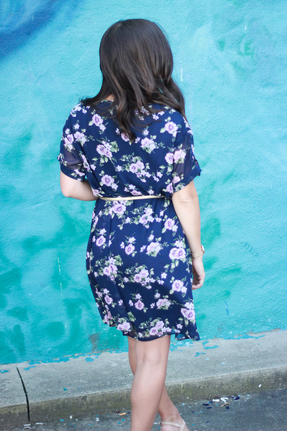 Modest Fashion Floral Dress