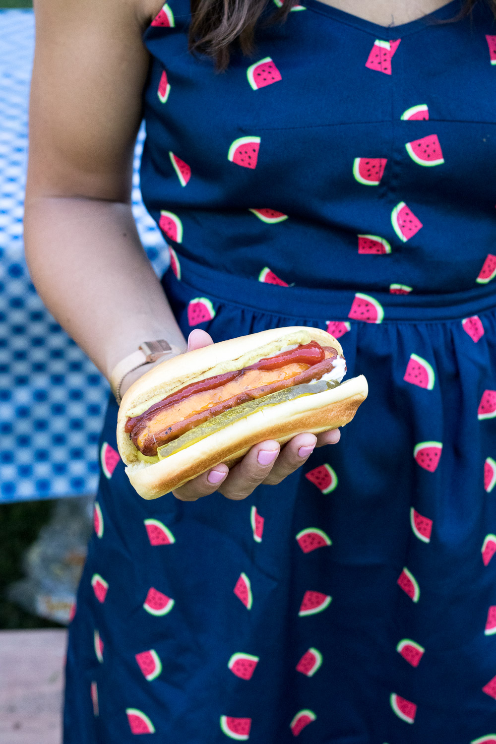 Kosher Hotdogs, stuffed with cheddar