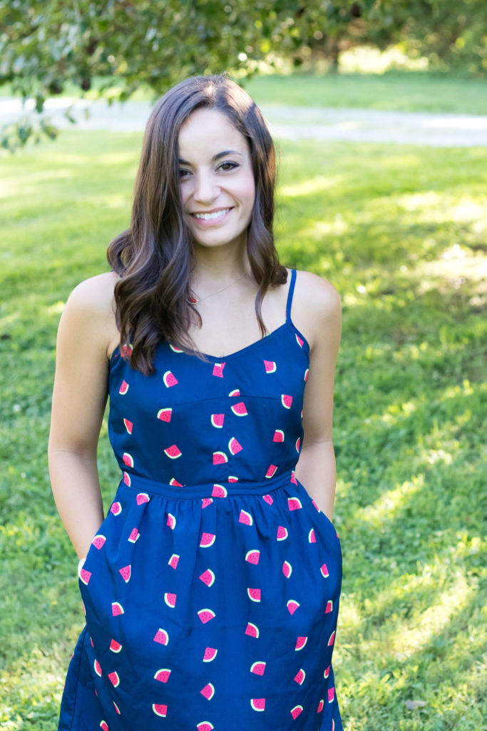 Watermelon Print Dress - Pumps & Push Ups