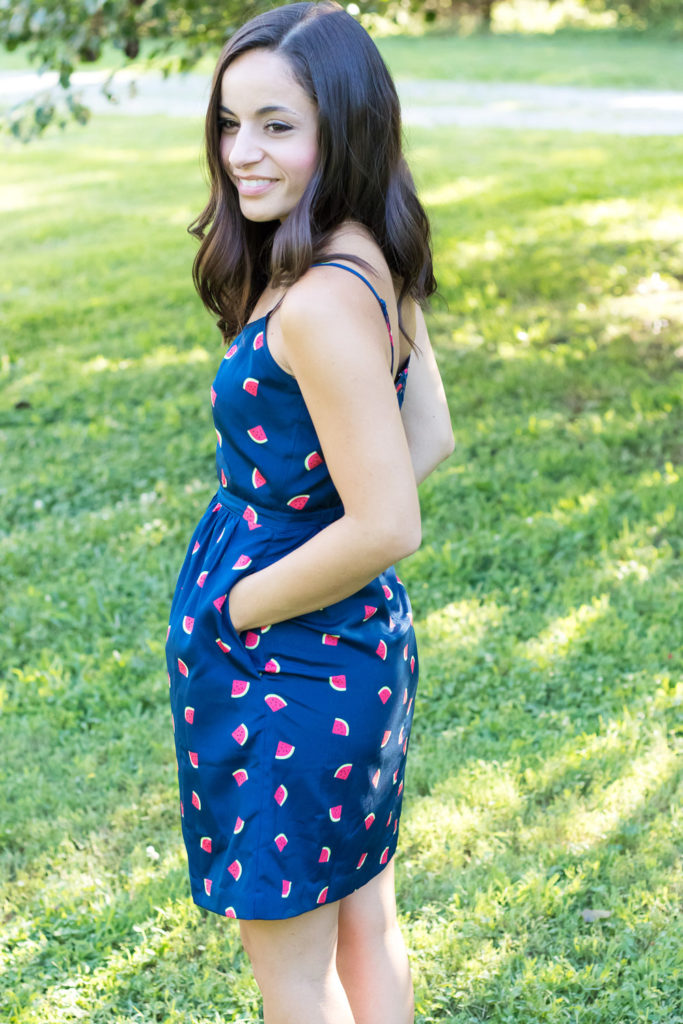 Watermelon Print Dress - Pumps & Push Ups