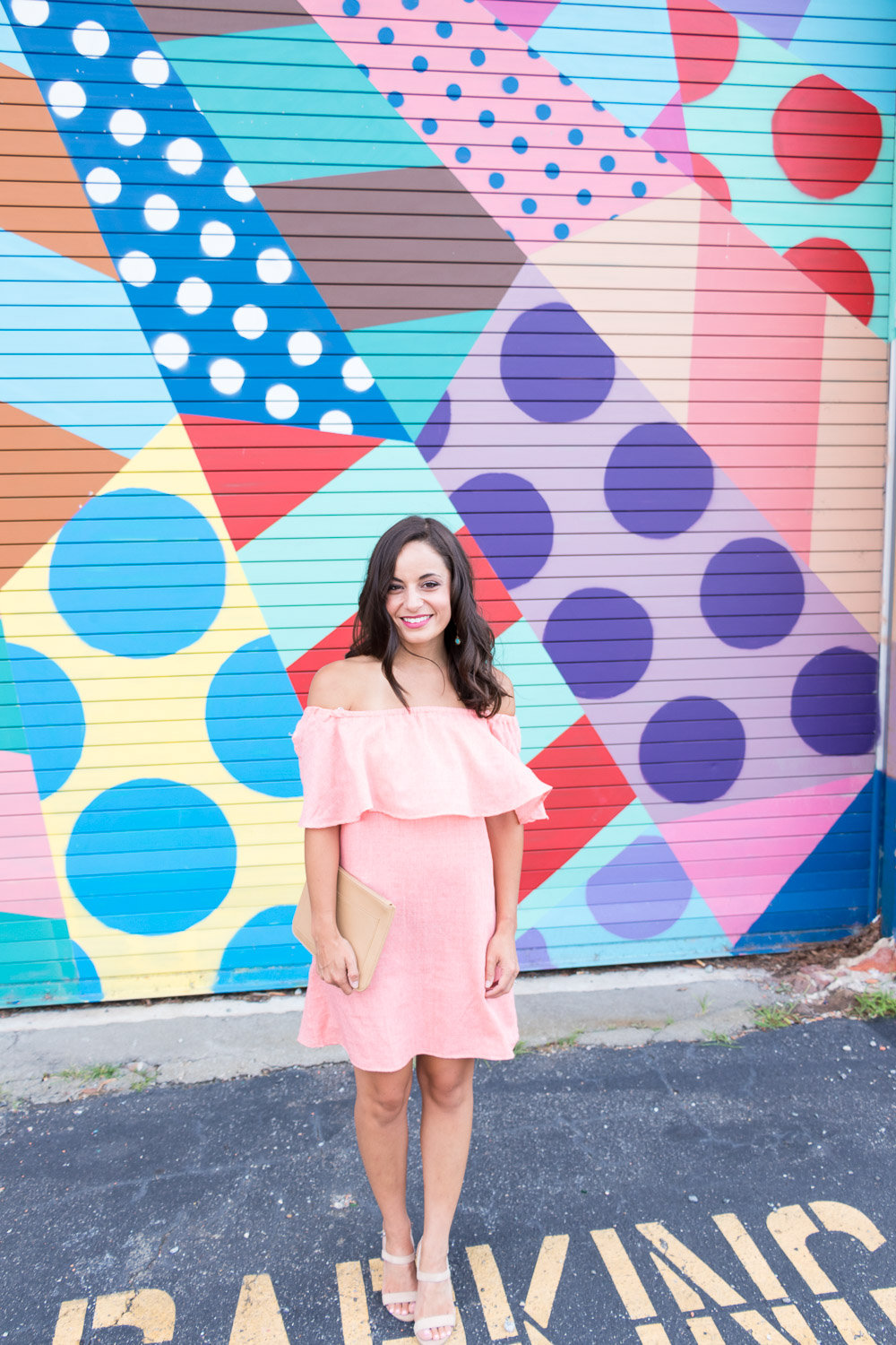 Bachelorette Party Dress Code: Coral Dresses