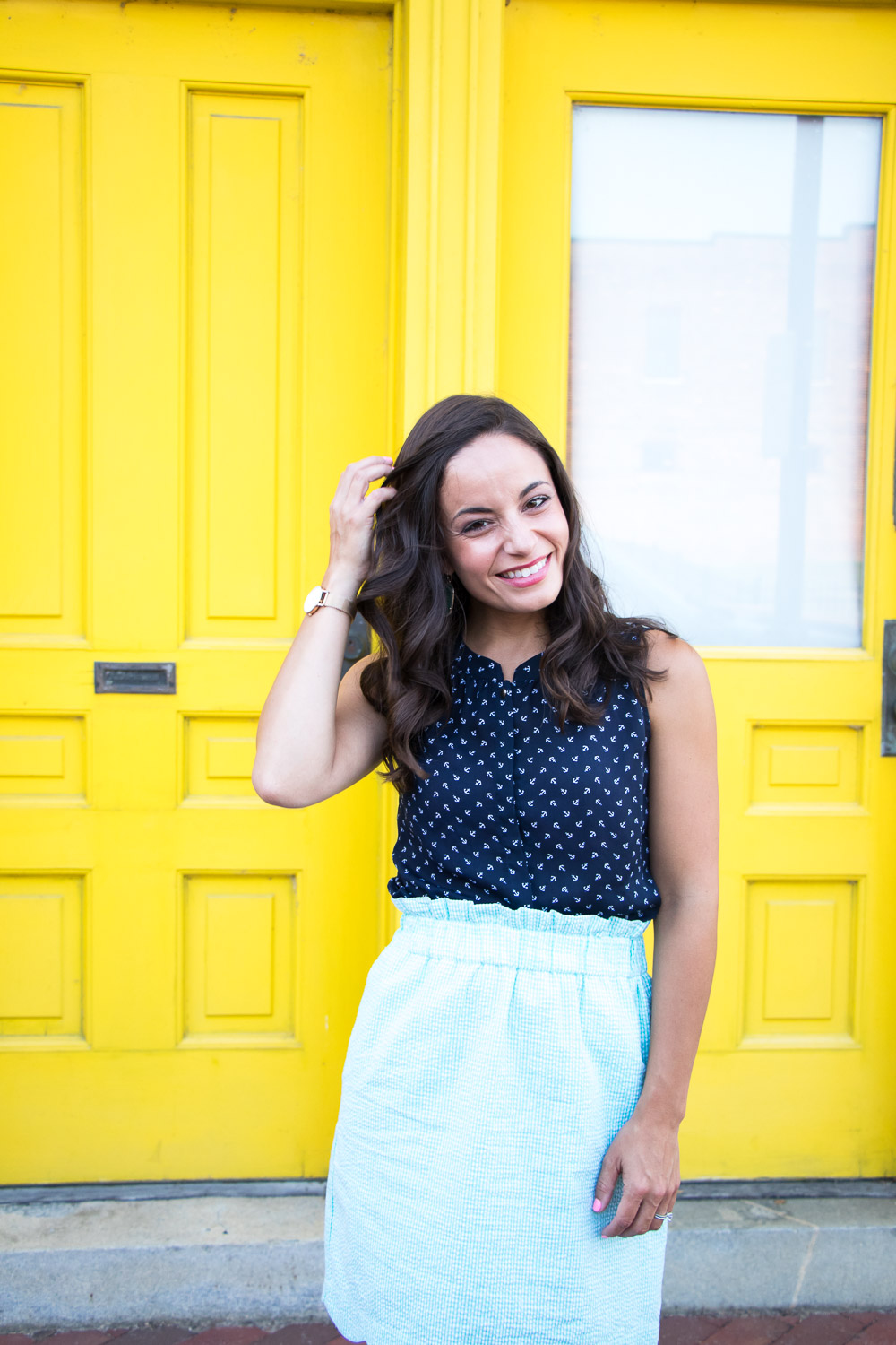 Southern Style - Preppy Scallop Skirt