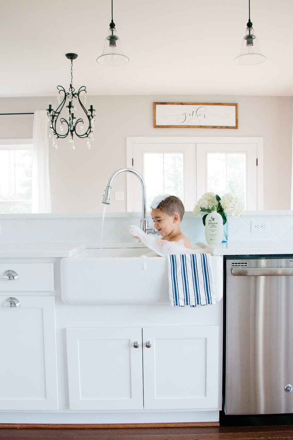 Johnson's Baby Soap, Apron Sink Baby Bath