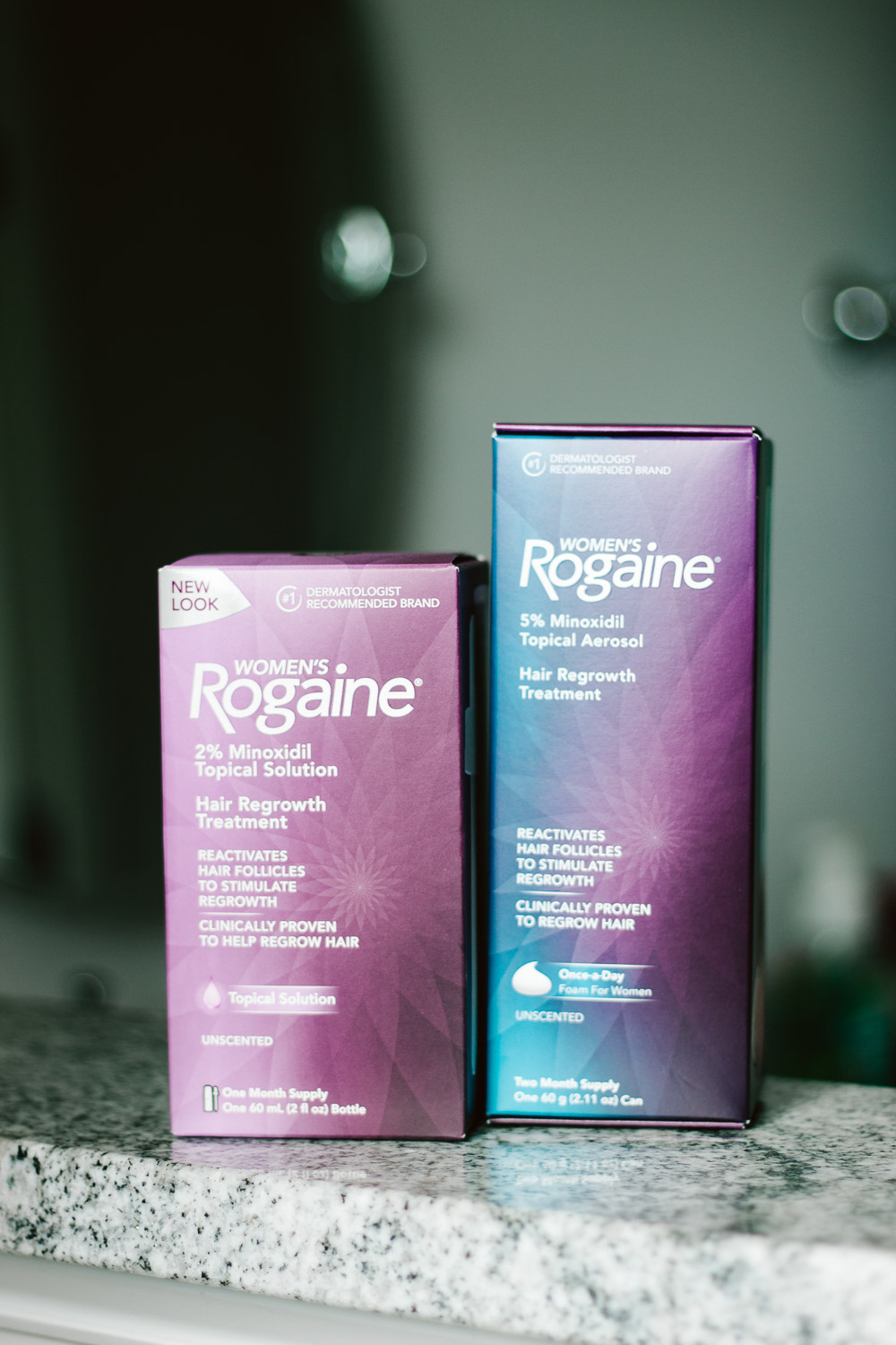 Combat Hereditary Hair Loss With Rogaine