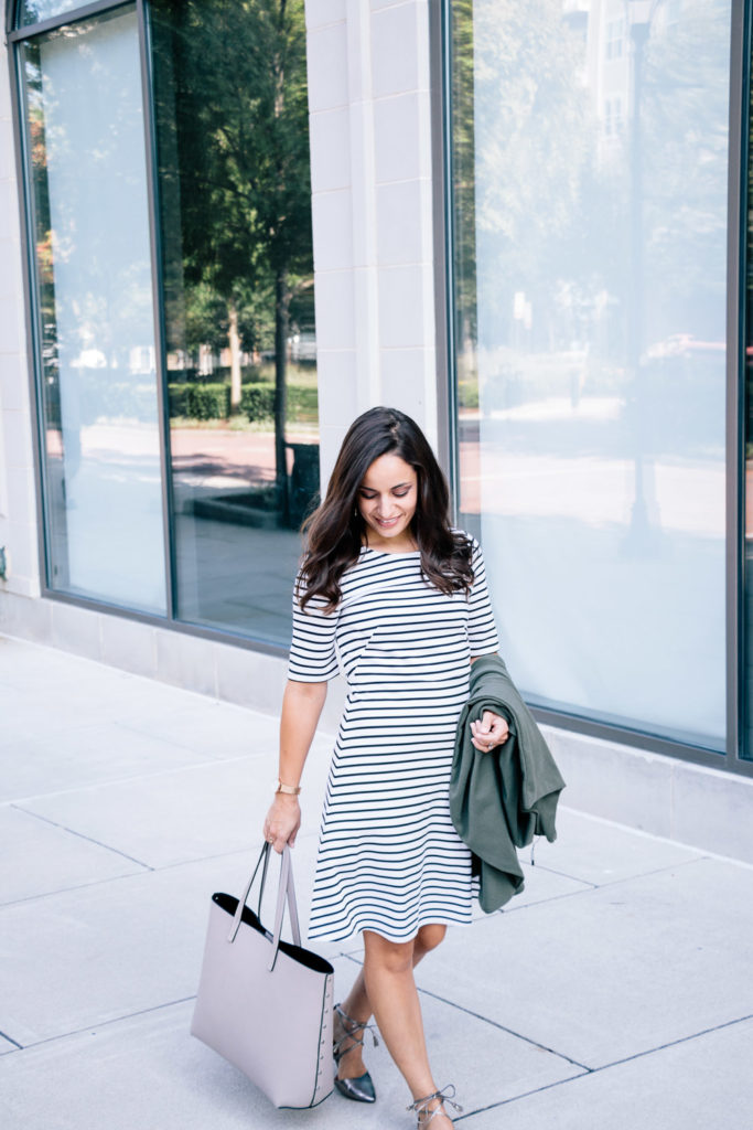 Classic Black and White Dress & Oh, Hey Girl! Link-Up - Pumps & Push Ups