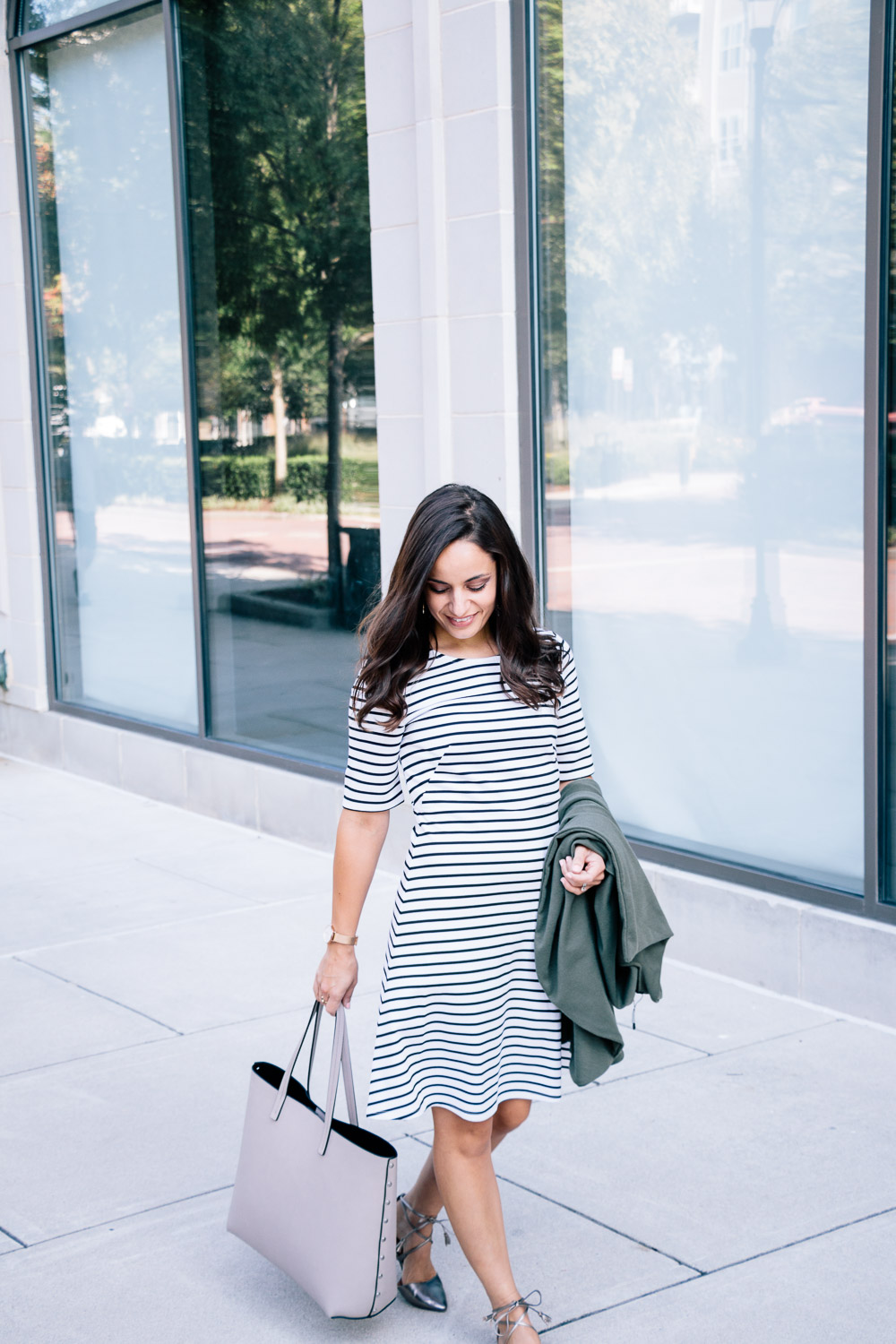 Classic Black and White Dress & Oh, Hey Girl! Link-Up - Pumps