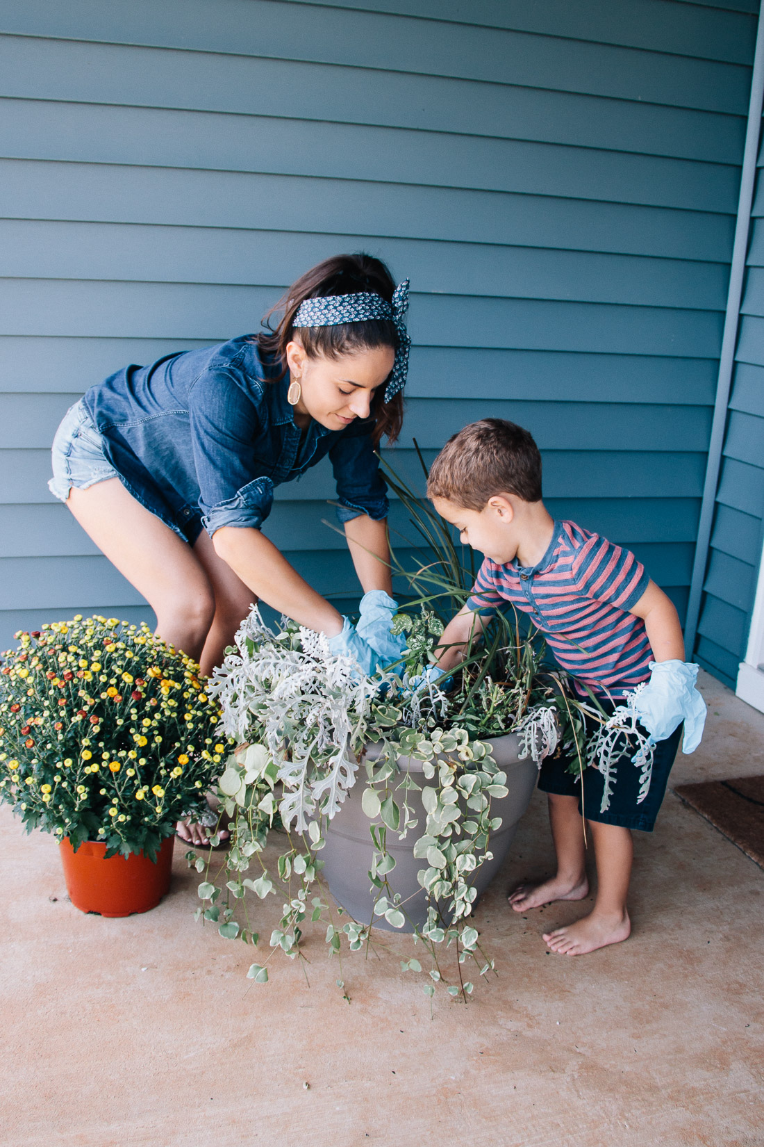 Fall Front Porch DIY