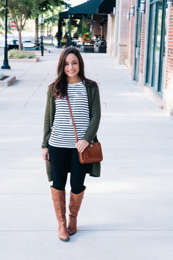 Classic Fall Outfit & Oh, Hey Girl! Link-Up - Pumps & Push Ups