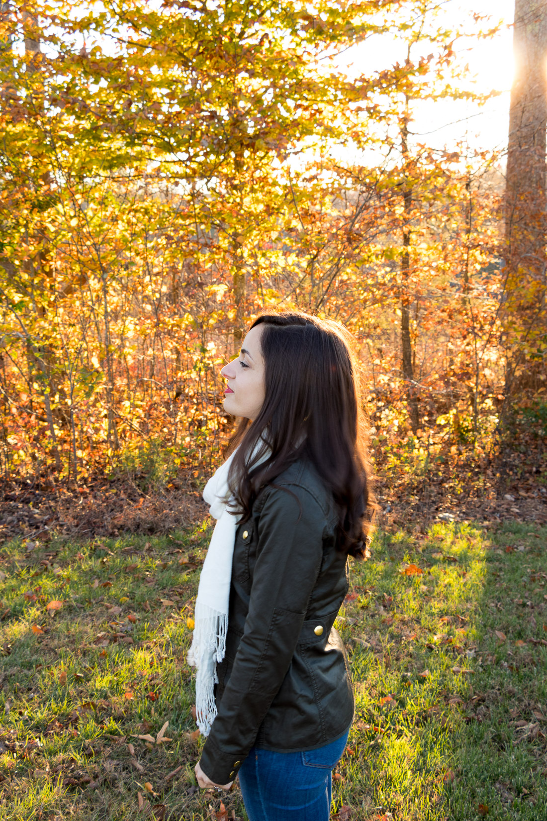 J. Crew Downtown Field Jacket Outfit