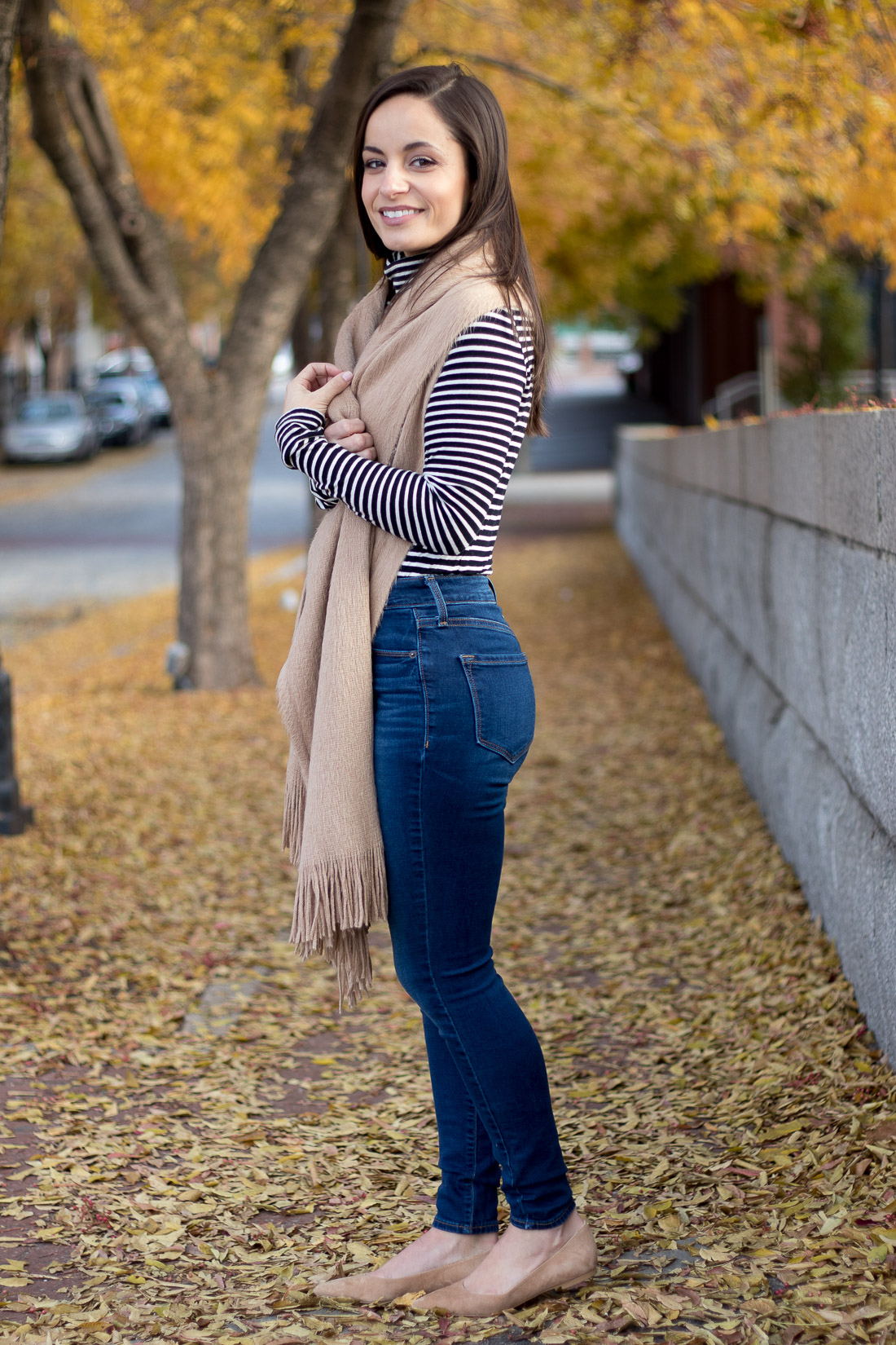 Old Navy Rockstar Jeans, Styled for fall