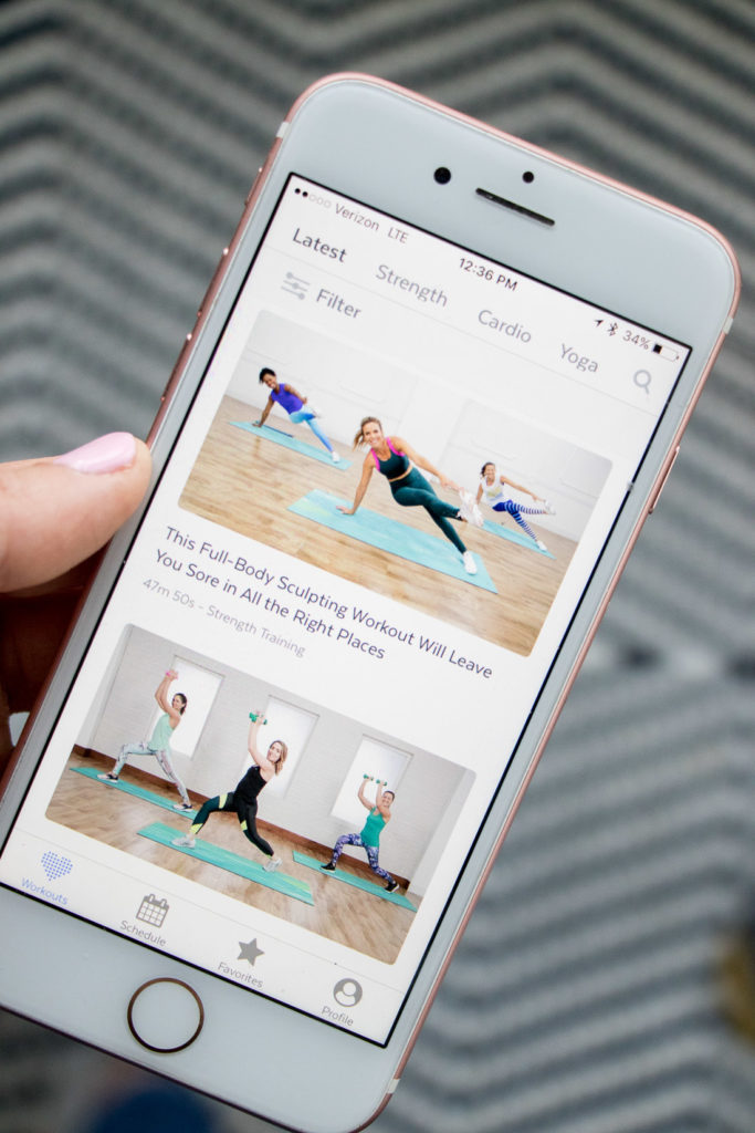 My Five Favorite Workout Apps & Oh, Hey Girl! Link-Up - Pumps & Push Ups