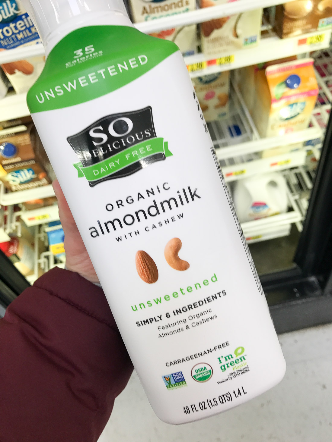 So Delicious Almondmilk at Walmart