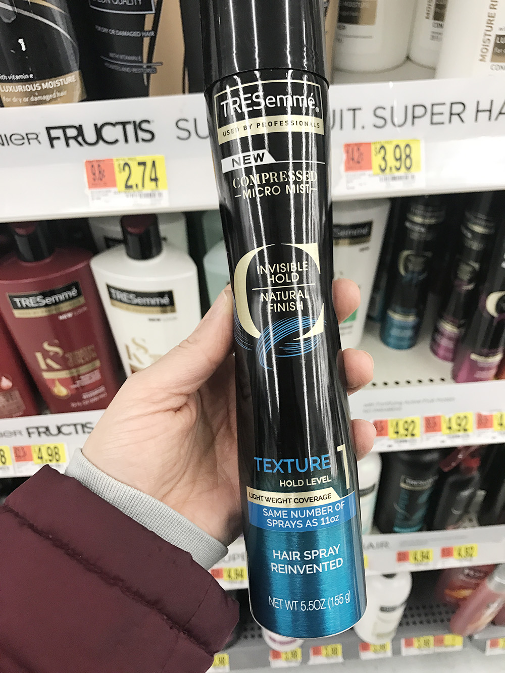 Tresemme at Walmart