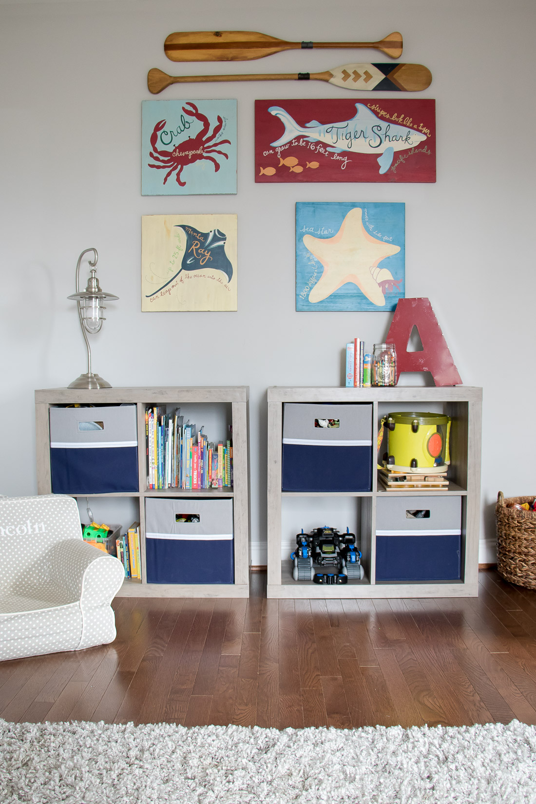 Boys Playroom Decor Idea