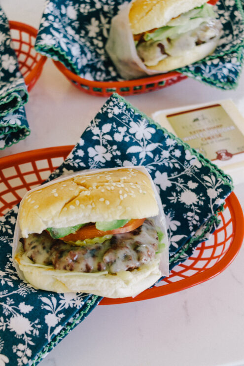 Extra Sharp Cheddar Cheeseburgers