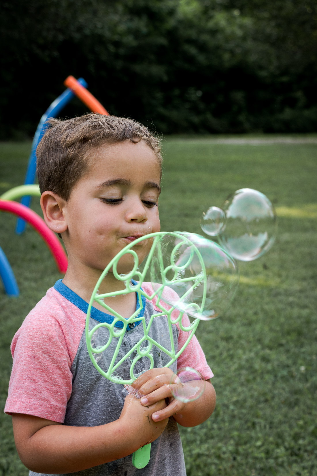 Bubble Experiment Pool