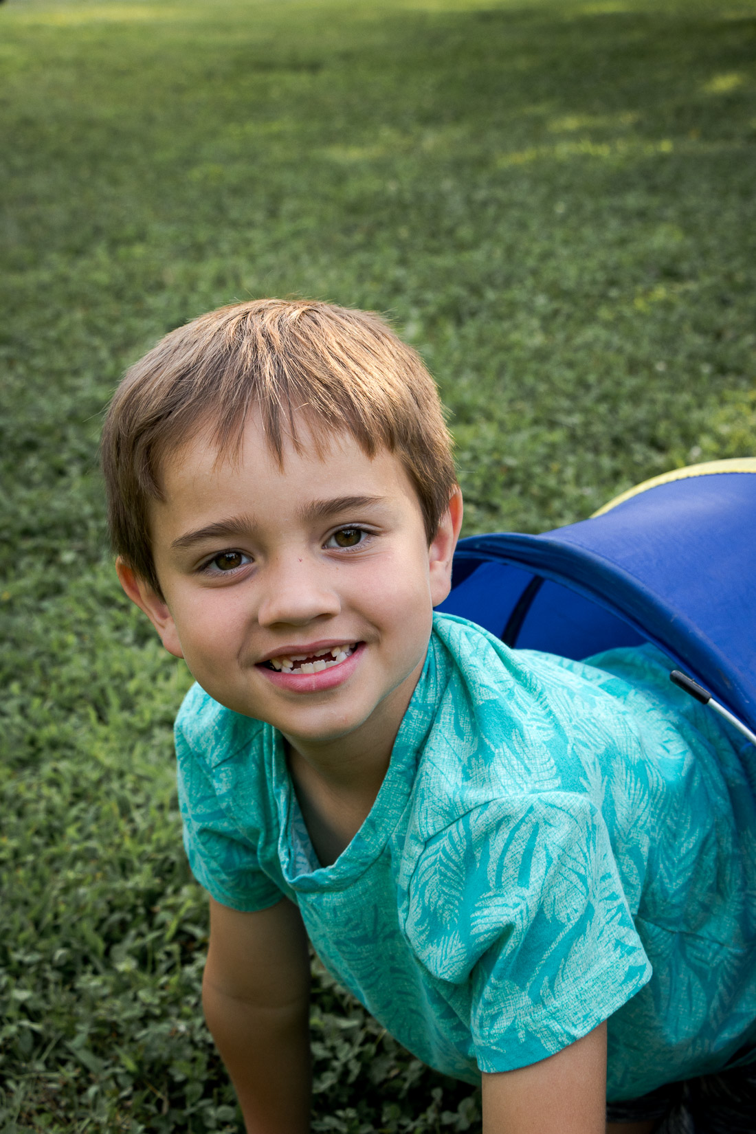 Build an obstacle course - three things to do with your kids outside this summer