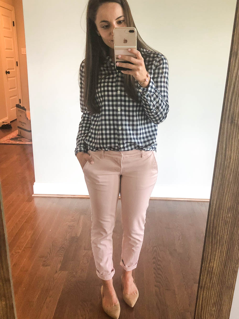 Amy's Creative Pursuits: A Bright Yellow Top with Pastel Blue Pants From  Stitch Fix