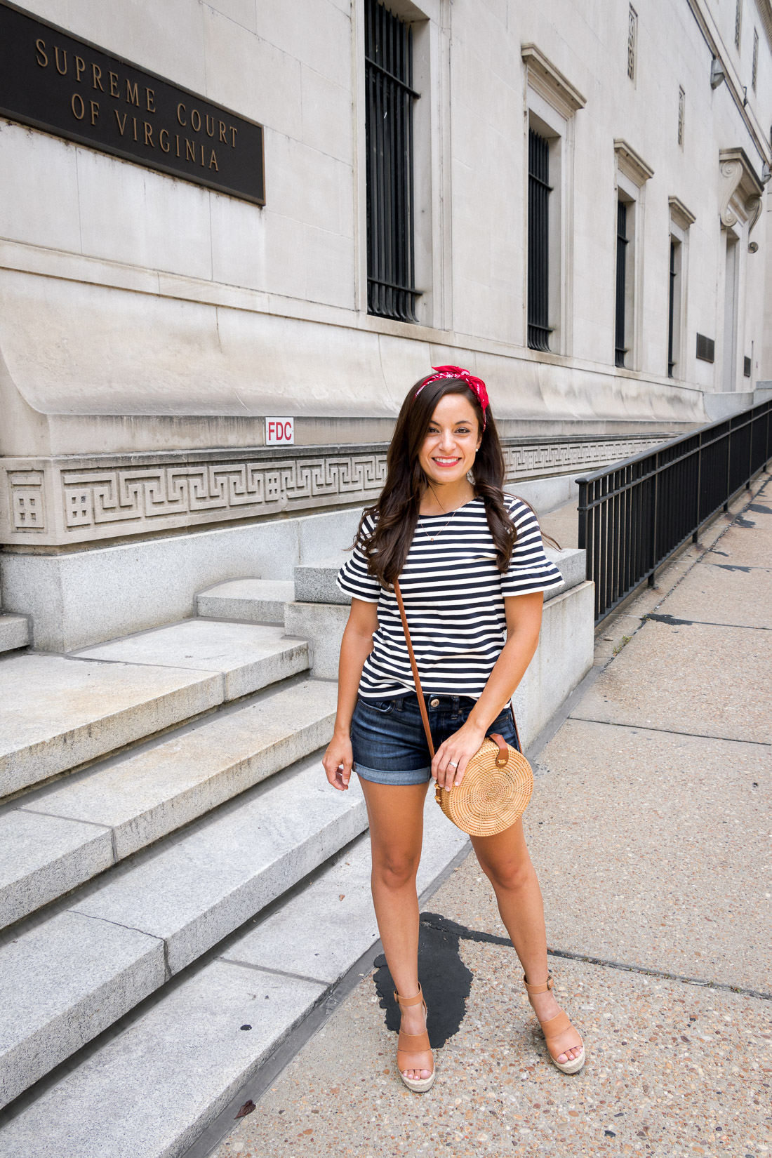 Patriotic Outfit. Brooke of Pumps & Push Ups