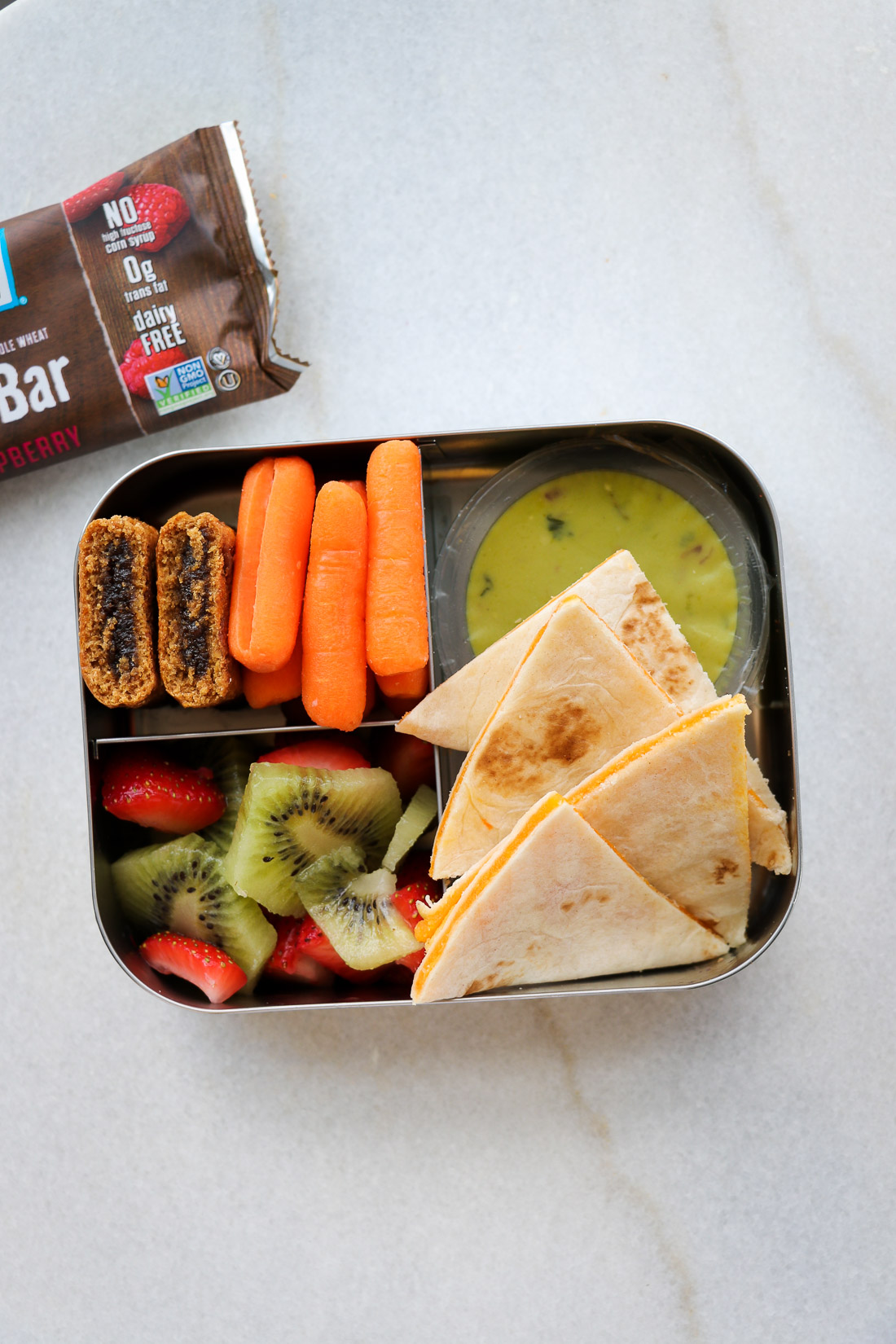 Qusadillas Packed Lunch Idea