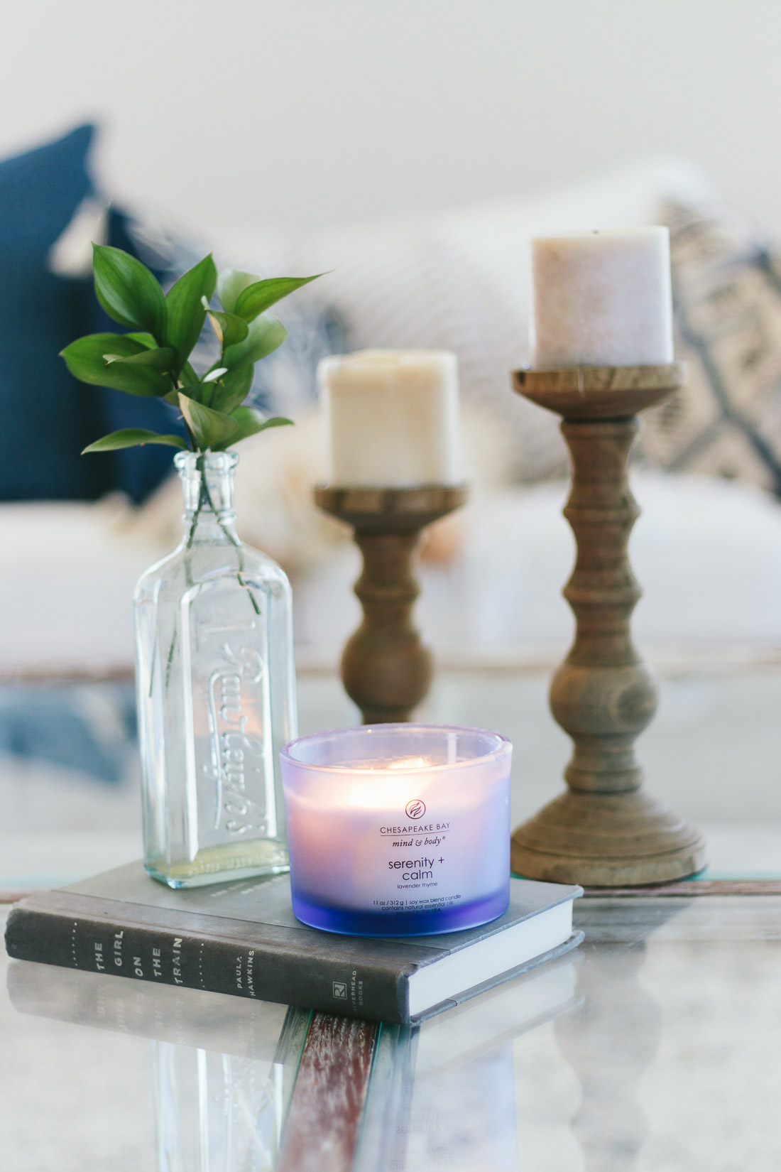 Relaxing essential oil candles I use in my home. Brooke of Pumps and Push-Ups