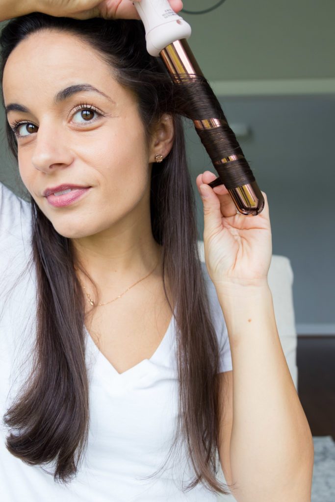 A Review of the L'ANGE Curling Wand - Pumps & Push Ups