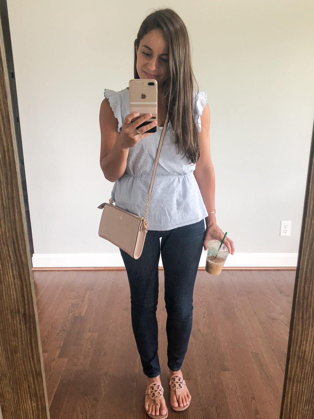 Brooke of Pumps and Push-Ups: Late summer, early fall casual outfit.