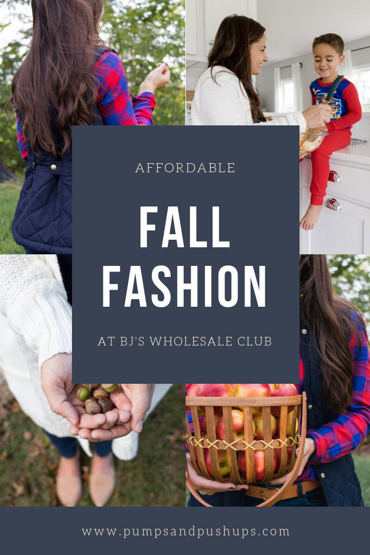 Pumps and Push-Ups Blog: What I love to buy at BJ's Wholesale Club for my entire family. Affordable fall fashion.